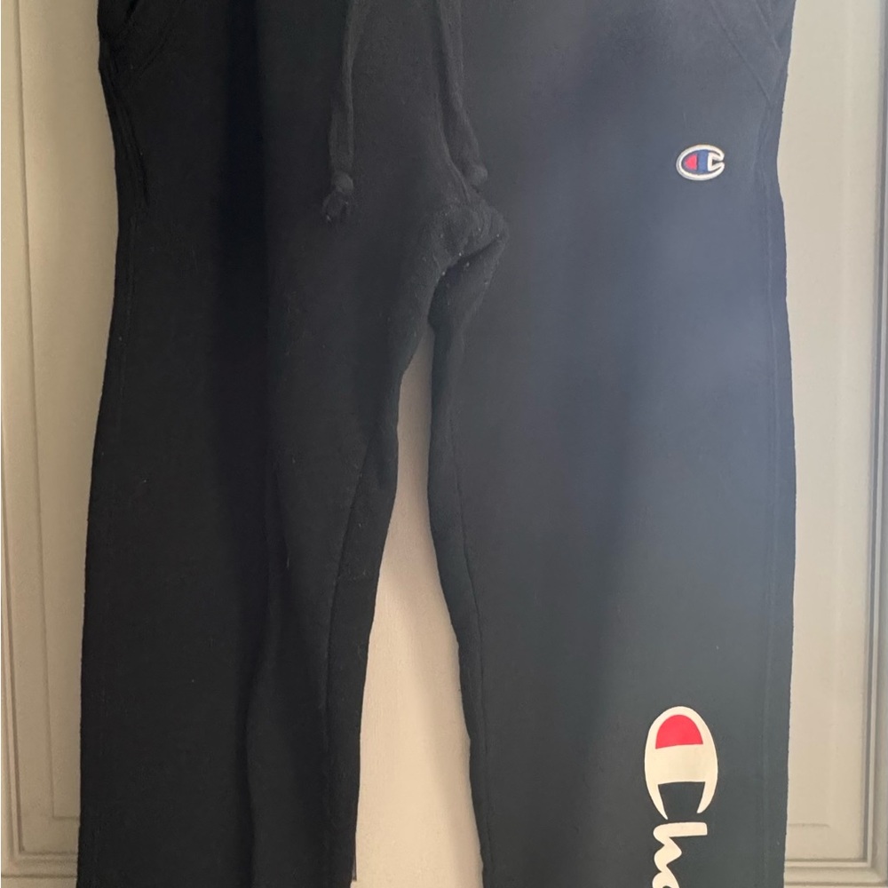 Champion Black Sweatpants Athletic Joggers